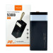 Портативна батарея Павербанк WUW-TUGII Y55 50000 mAh 22.5W 3A зі швидкою зарядкою та ліхтарем Power Bank