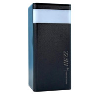 Портативна батарея Павербанк WUW-TUGII Y55 50000 mAh 22.5W 3A зі швидкою зарядкою та ліхтарем Power Bank