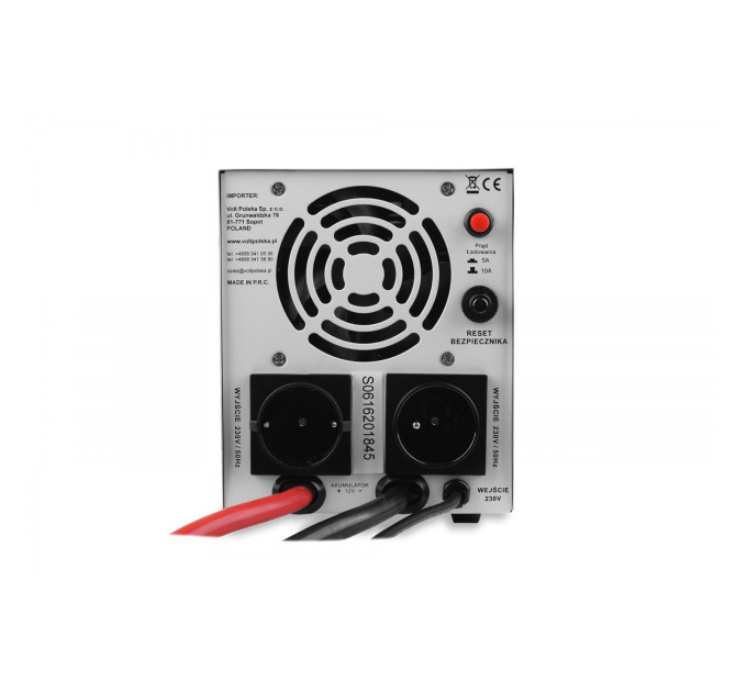 ДБЖ Перетворювач напруги Volt Polska Sinus PRO 800 E 12/230 V (500/800W)