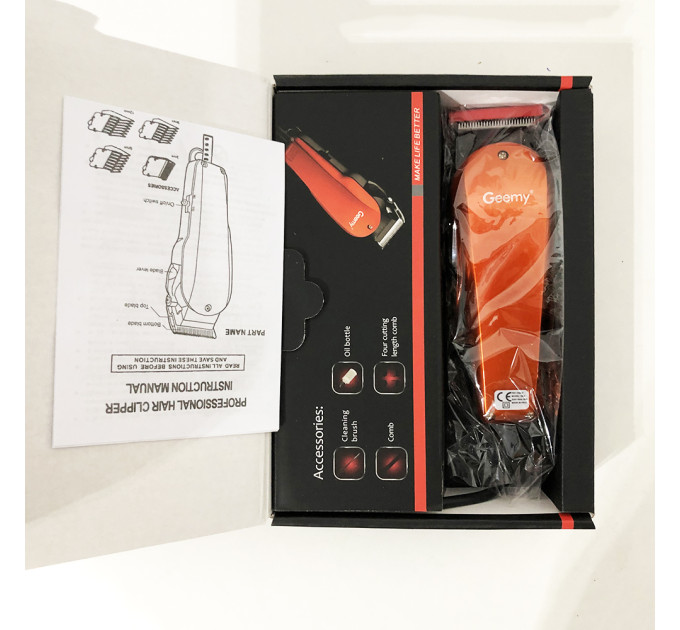 Машинка для стрижки GEMEI GM-1005, машинка для стрижки для дому, машинка для стрижки чоловіча