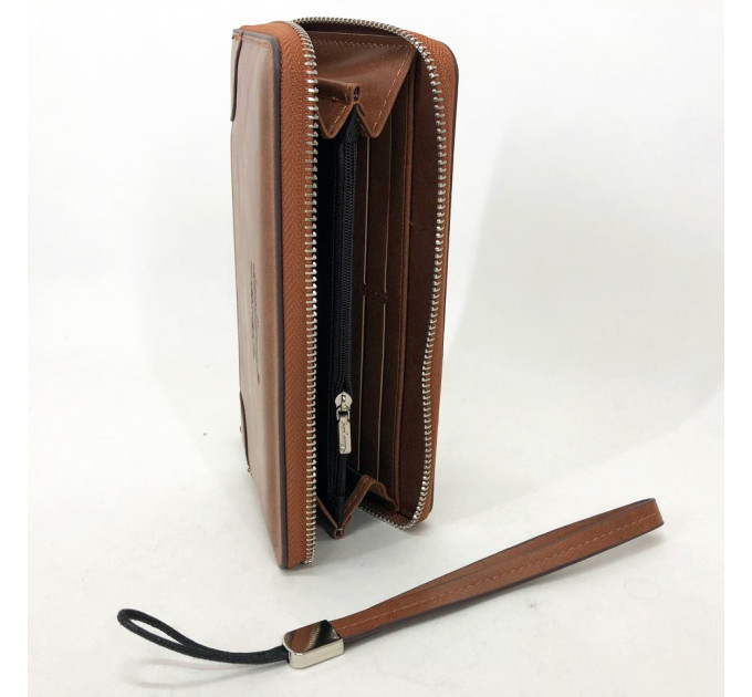 Гаманець шкіряний чоловічий Baellerry leather brown, чоловічий гаманець для карток Brown