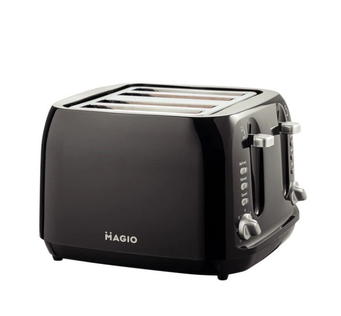 Тостери на 4 тости грінки Magio MG-283, тостер для кухні побутовий, тостерниця для бутербродів