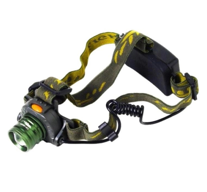 Налобний ліхтар тактичний Bailong BL-1505-602B SENSOR з датчиком руху, Ліхтарик налобний led