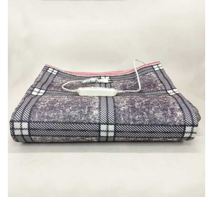 Електропростирадло електричне простирадло з підігрівом Electric Blanket 150х170см Gray