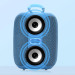 Портативна Bluetooth колонка TG658 8W з RGB підсвічуванням, акумуляторна переносна колонка. Колір: синій