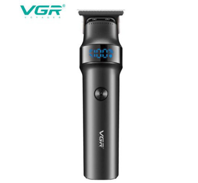 Машинка для стрижки волосся VGR V-987 BLACK, для стрижки посіченого волосся