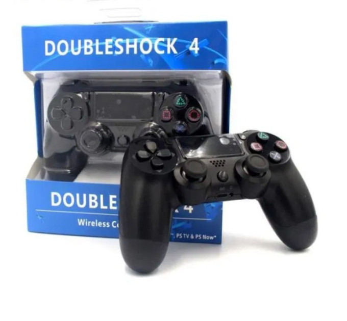 Джойстик DOUBLESHOCK для PS 4, бездротовий ігровий геймпад PS4/PC акумуляторний джойстик. Колір чорний