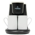 Крапельна електрична кавоварка для дому на 2 чашки Crownberg CB-1568 500Вт