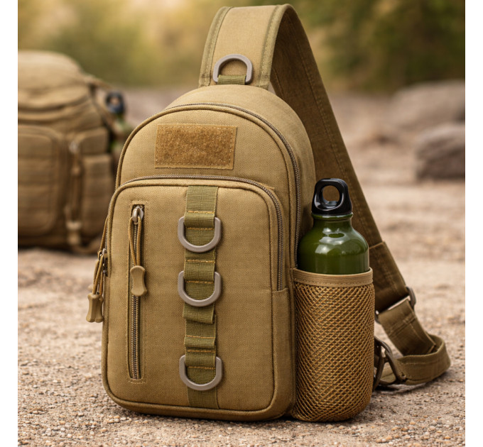 Тактична сумка через плече Cordura 1000D слінг з системою MOLLE