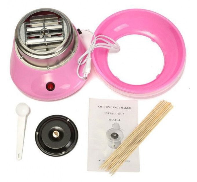 Апарат для солодкої вати Cotton Candy Maker, дитячий апарат для солодкої вати в домашніх умовах