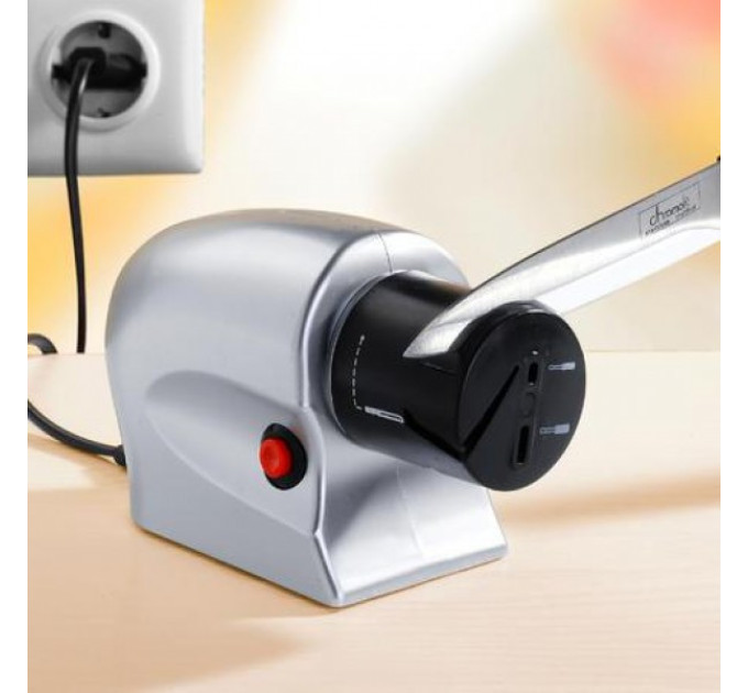 Електрична точила для ножів та ножиць ELECTRIC SHARPENER 220В, Електронна точила для заточування ножів