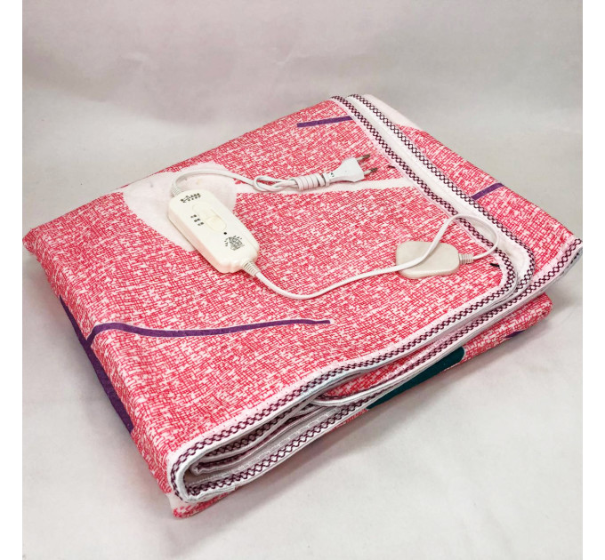 Електропростирадло електричне простирадло з підігрівом Electric Blanket 150х120см серця