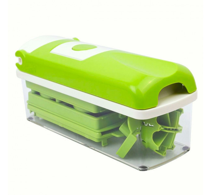 Терка Nicer Dicer PLUS овочерізка універсальна терка ручна овочерізка мультислайсер кухонна овочерізка