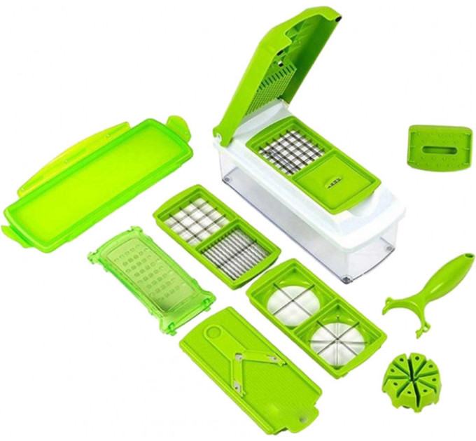Терка Nicer Dicer PLUS овочерізка універсальна терка ручна овочерізка мультислайсер кухонна овочерізка