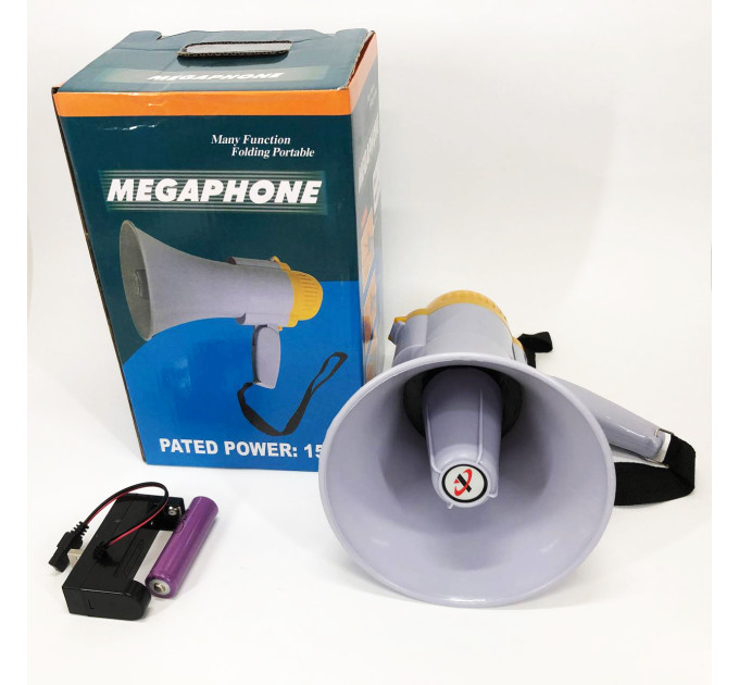 Гучномовець акумуляторний MEGAPHONE HW 8C