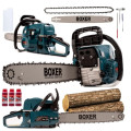 Бензопила Boxer BX-102 5,9 КВт З Двома Напрямними І Ланцюгами