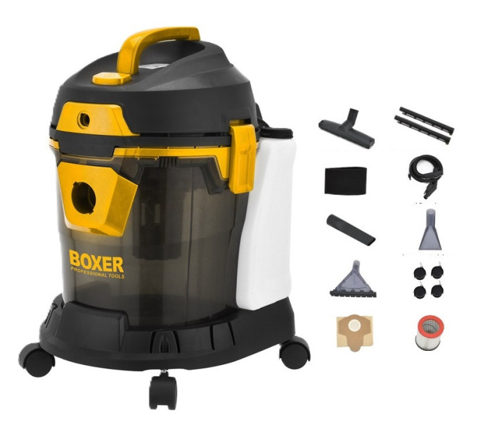 Промисловий пилосос Boxer BX-3232 для вологого та сухого прибирання 2400Вт