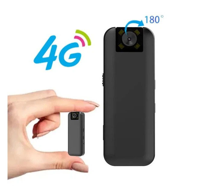 Нагрудна боди-камера 4G S15 з записом у Full HD та нічним баченням